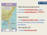 高中外研版英語(yǔ)必修三Unit 6 Disaster and hope - developing ideas 課件