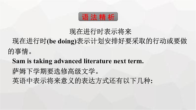 人教版高中英语必修第一册同步训练UNIT2 Section Ⅲ Discovering Useful Structures课件第8页