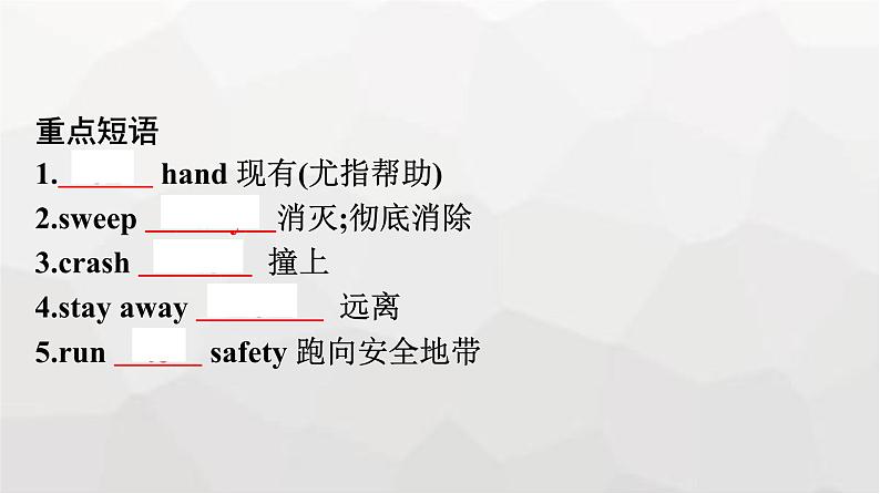 人教版高中英语必修第一册同步训练UNIT4 Section Ⅳ Listening and Talking & Reading for Writing课件06