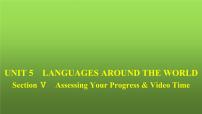 人教版 (2019)必修 第一册Unit 5 Languages around the world课前预习课件ppt