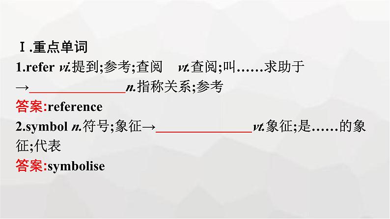 人教版高中英语必修第一册同步训练UNIT5 Section Ⅴ Assessing Your Progress & Video Time课件第4页