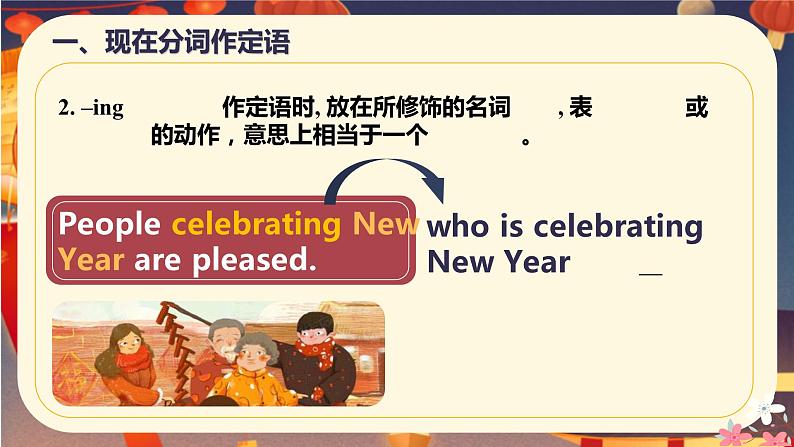 新人教版（2019）高中英语必修三U1 Festivals and Celebrations  Listening & Speaking/Talking听说课件08