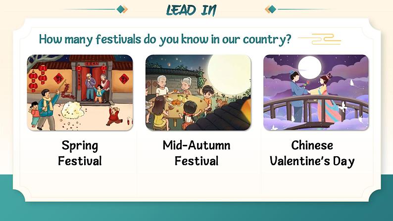 新人教版（2019）高中英语必修三U1 Festivals and Celebrations  Listening & Speaking/Talking听说课件05