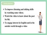 Unit5 Period 5 ：Video Time  課件   人教版高中英語(yǔ)選修三