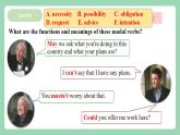 Unit 5 The Value of Money 第3課時(shí) Discovering useful structures 情態(tài)動(dòng)詞和過(guò)去將來(lái)時(shí) 課件  +分層作業(yè) 人教版高一英語(yǔ)必修三