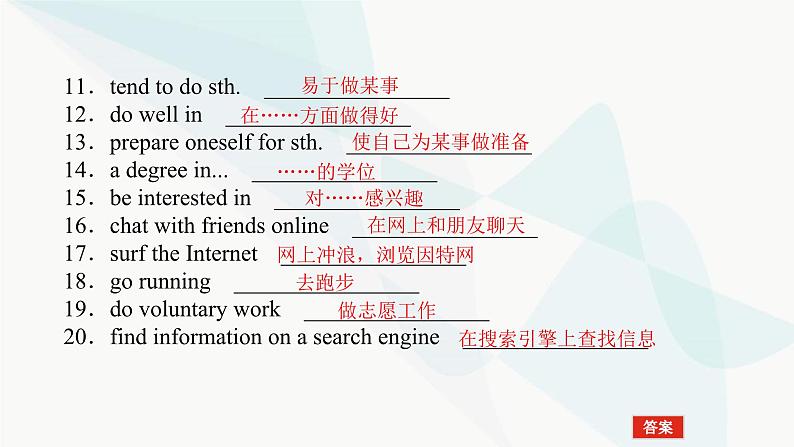 北师大版高中英语必修第一册UNIT1 Section B课件第8页