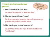 Unit 2 Period 6 Listening and Talking Assessing Your Progress & Video Time 課件  人教版高中英語必修三