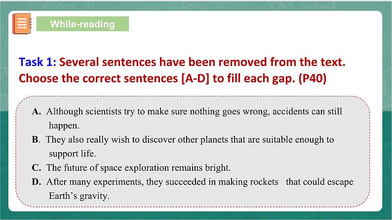 Unit 4 Period 2 Reading and Thinking课件    人教版高中英语必修三08