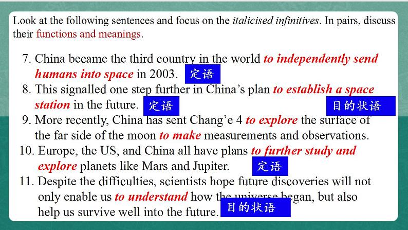 Unit 4 Period 4 Discovering Useful Structures课件   人教版高中英语必修三03