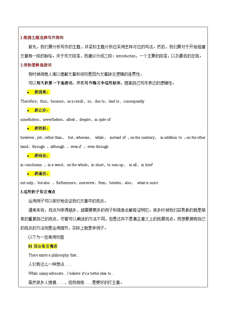  大题07 应用文写作（原卷版）第2页