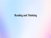新教材2023版高中英语Unit4SharingSectionⅠReadingandThinking课件新人教版选择性必修第四册