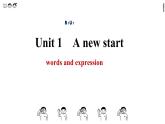 unit1- A new start-单词课件