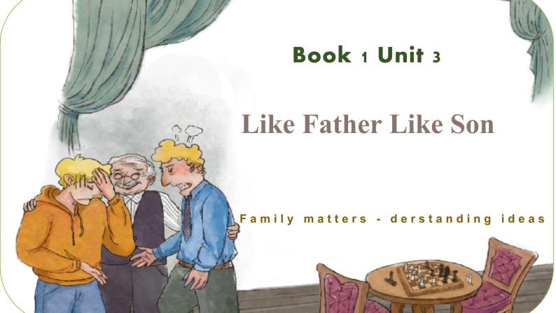 unit3- Family matters-understanding ideas课件01