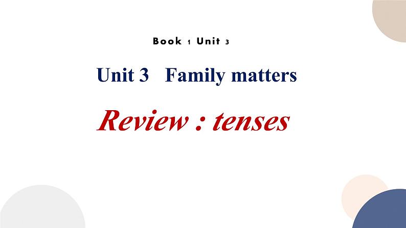 unit3- Family matters-using language 语法课件01