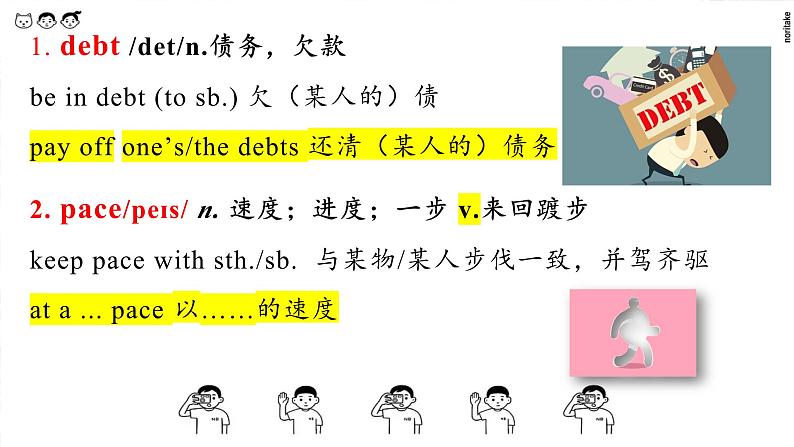 Unit 2 Onwards and upwards 单词课件02