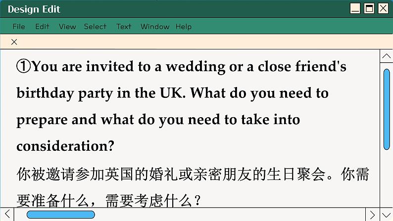 北师大版高中英语必修第一册  Unit 3 3.LESSON 2 SPECIAL OCCASIONS PPT课件03