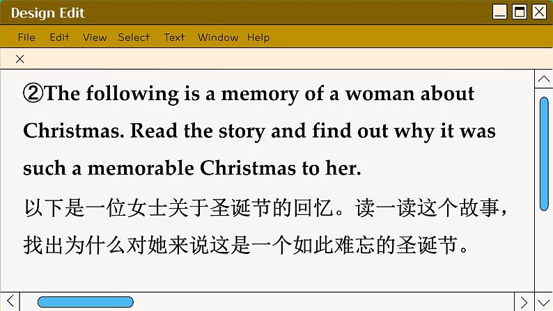 北师大版高中英语必修第一册  Unit 3 4.LESSON 3 MEMORIES OF CHRISTMAS PPT课件05