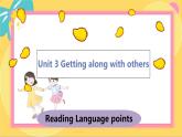 译林版高中英语必修第一册 Unit 3 Reading Language points PPT课件