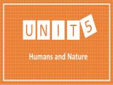 北師大版高中英語必修第二冊  unit 5 Humans and nature Lesson 1 A sea story（1） PPT課件