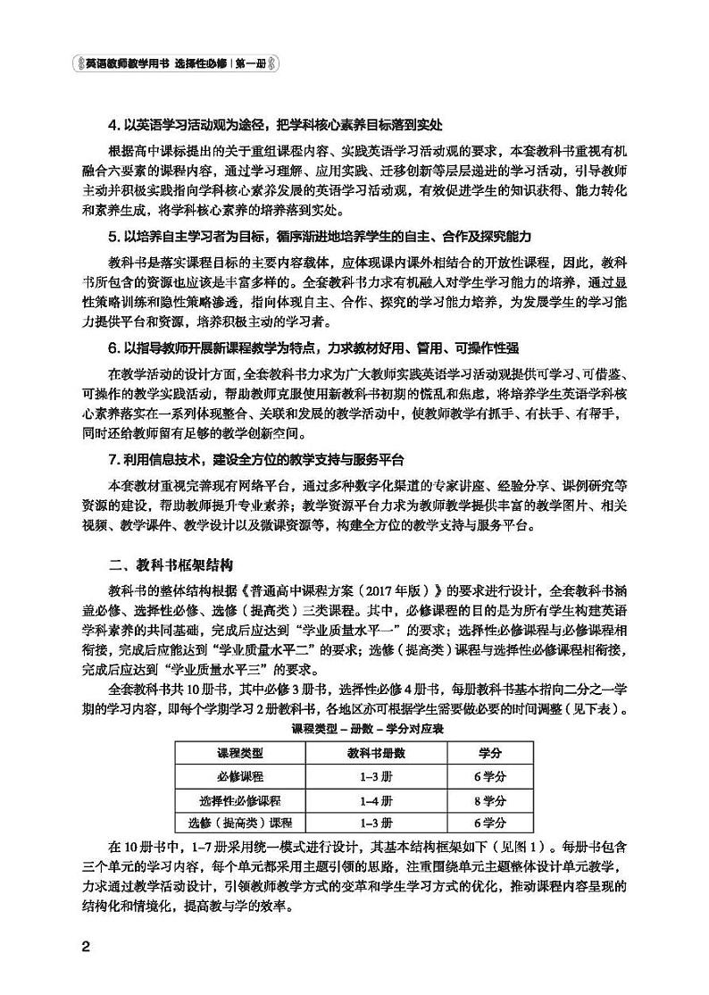 北师大版（2019）高中英语选择性必修第一册教师用书第3页