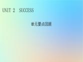 2024春高中英语Unit2Success单元要点回顾课件（北师大版选择性必修第一册）