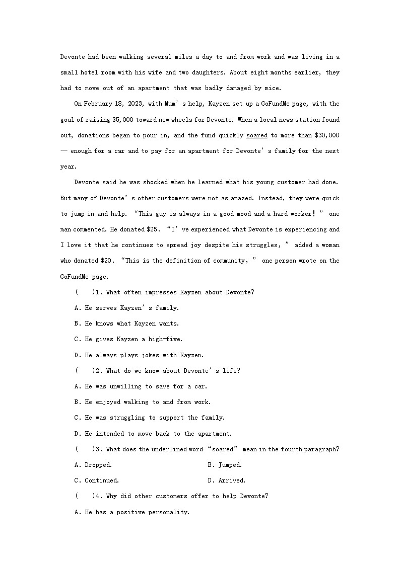 2024春高中英语Unit2MoralsandVirtuesPeriod4ReadingforWriting_VideoTime课时作业（人教版必修第三册）第3页