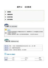 题型02 活动报道（答题模板与解题技巧）-备战2024高考英语答题技巧与答题模板