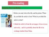 Unit 2 BRIDGING CULTURES Reading and Thinking(教学课件)-2023-2024学年高二英语同步精品课件+教学设计+导学案+分层作业（人教版2019选择性必修第二册）