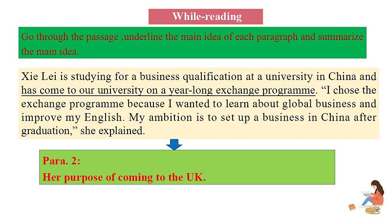 Unit 2 BRIDGING CULTURES Reading and Thinking(教学课件)-2023-2024学年高二英语同步精品课件教学设计导学案分层作业（人教版2019选择性必修第二册）第8页