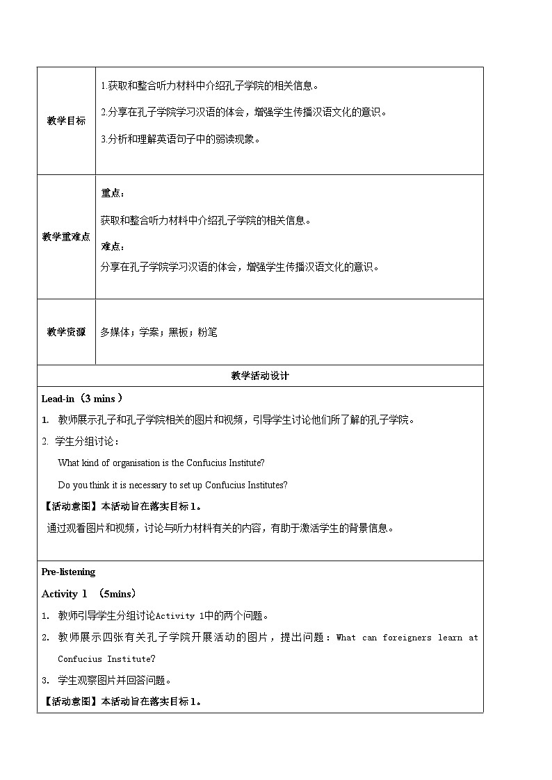 Unit 2 BRIDGING CULTURES Using Language(1)听说课(教学设计)-2023-2024学年高二英语同步精品课件+教学设计+导学案+分层作业（人教版2019选择性必修第二册）第2页