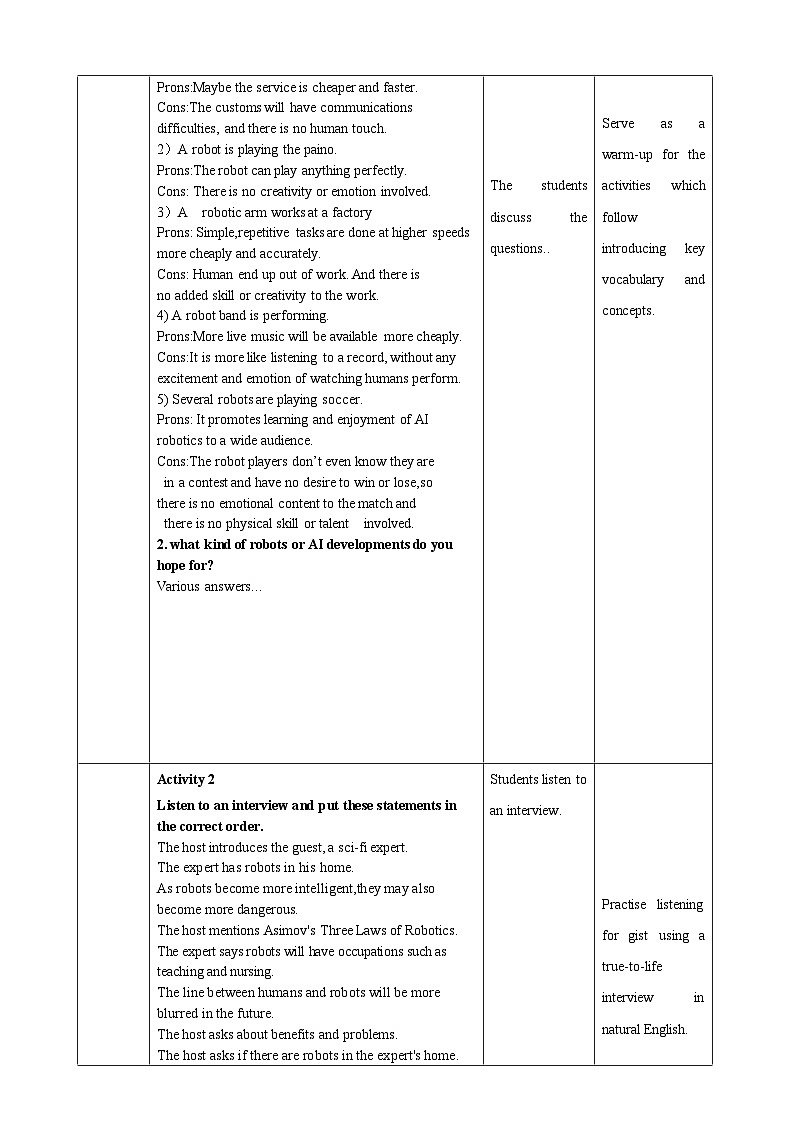 选必四unit 1 Period 4 listening and talking教案第2页