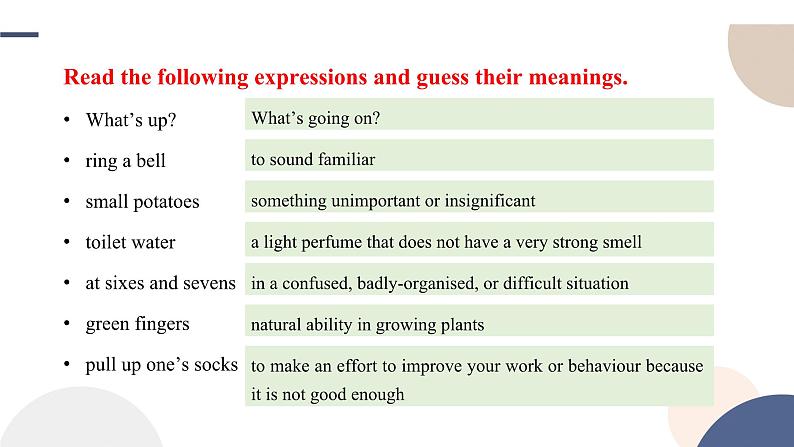 Unit 2 Exploring English Developing ideas & Presenting ideas课件03