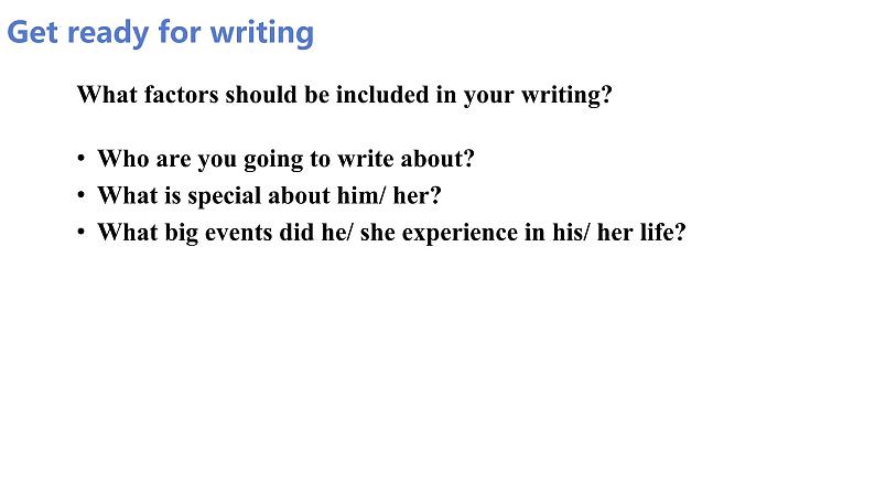 2023-2024学年高中英语北师大版选择性必修第一册Unit 2 Success Writing Workshop 课件（28页）05