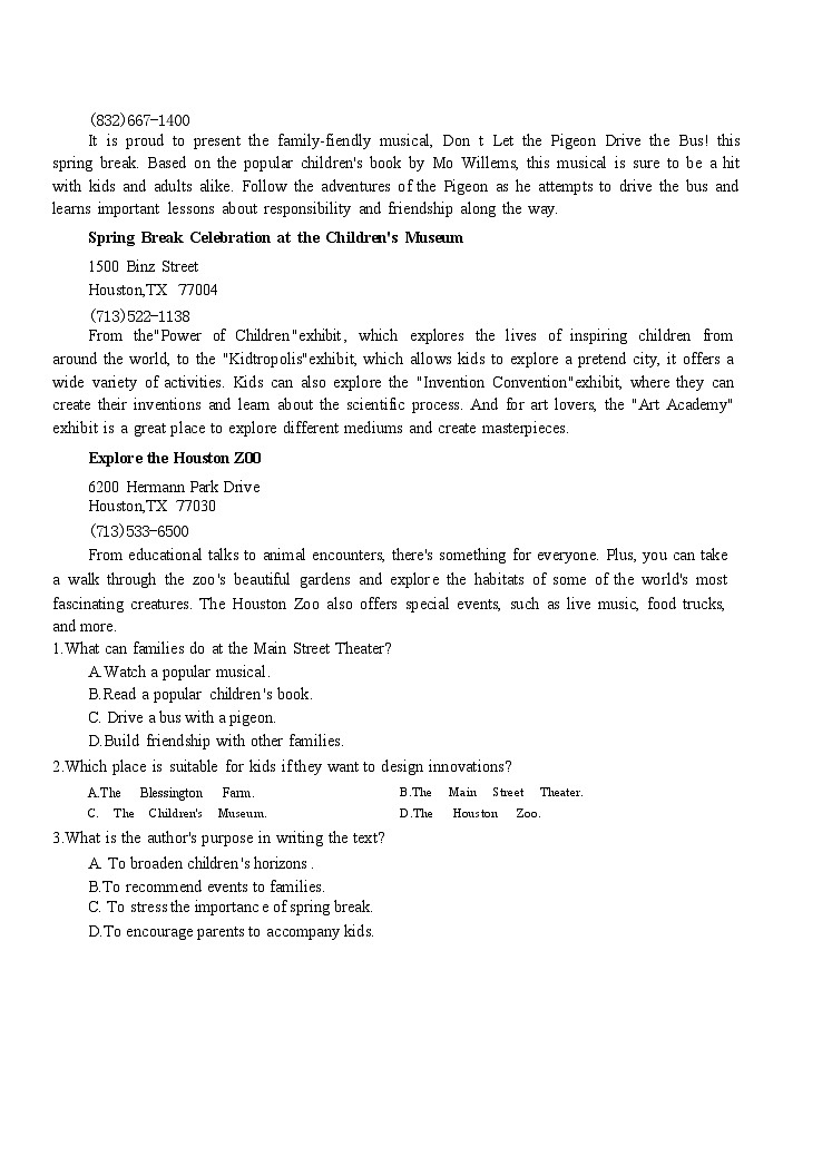 曲靖市2022-2023学年高三年级第二次教学质量监测英语试题（附参考答案）02