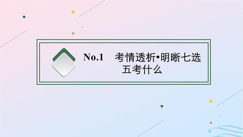 新高考新教材广西专版2024届高考英语二轮总复习专题二七选五课件03