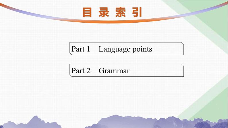 译林版高中英语必修第一册Unit1 Section B Grammar and usage & Integrated skills课件第2页