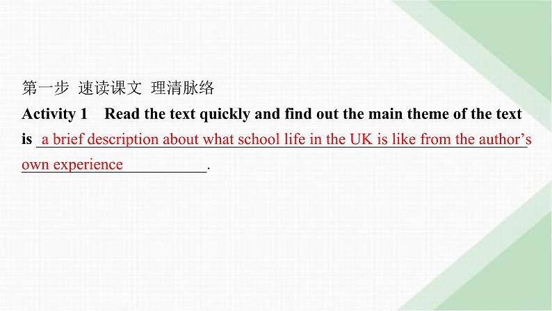 译林版高中英语必修第一册Unit1 Section C Extended reading,Project,Assessment & Further study课件第4页