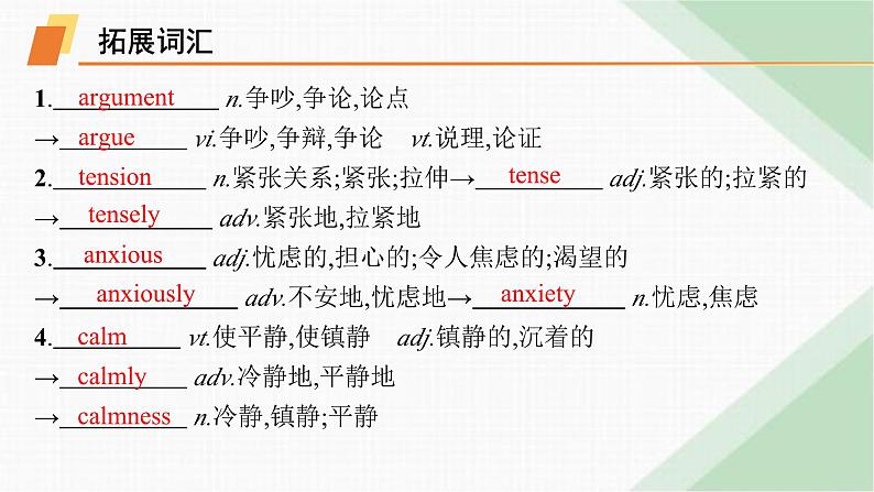 译林版高中英语必修第一册Unit2 单元素能巩固提升课件05