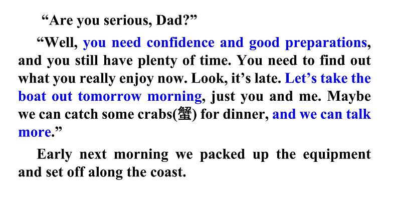 2024年高考英语读后续写+概要写作课件汇总新题型-读后续写-第11篇第6页