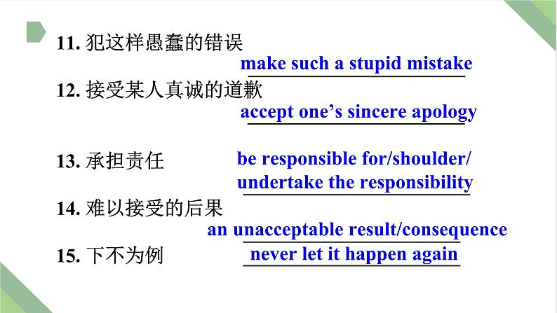 仿真模拟习题7.道歉信课件PPT第6页