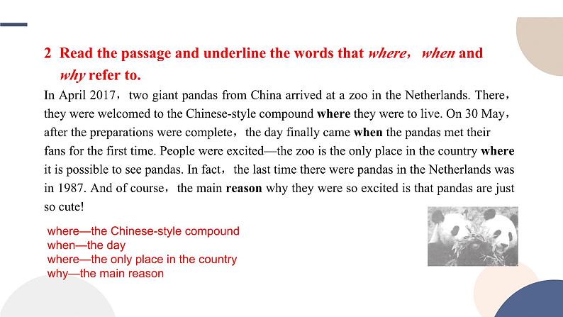 Unit 5 Into the wild Using language 课件04