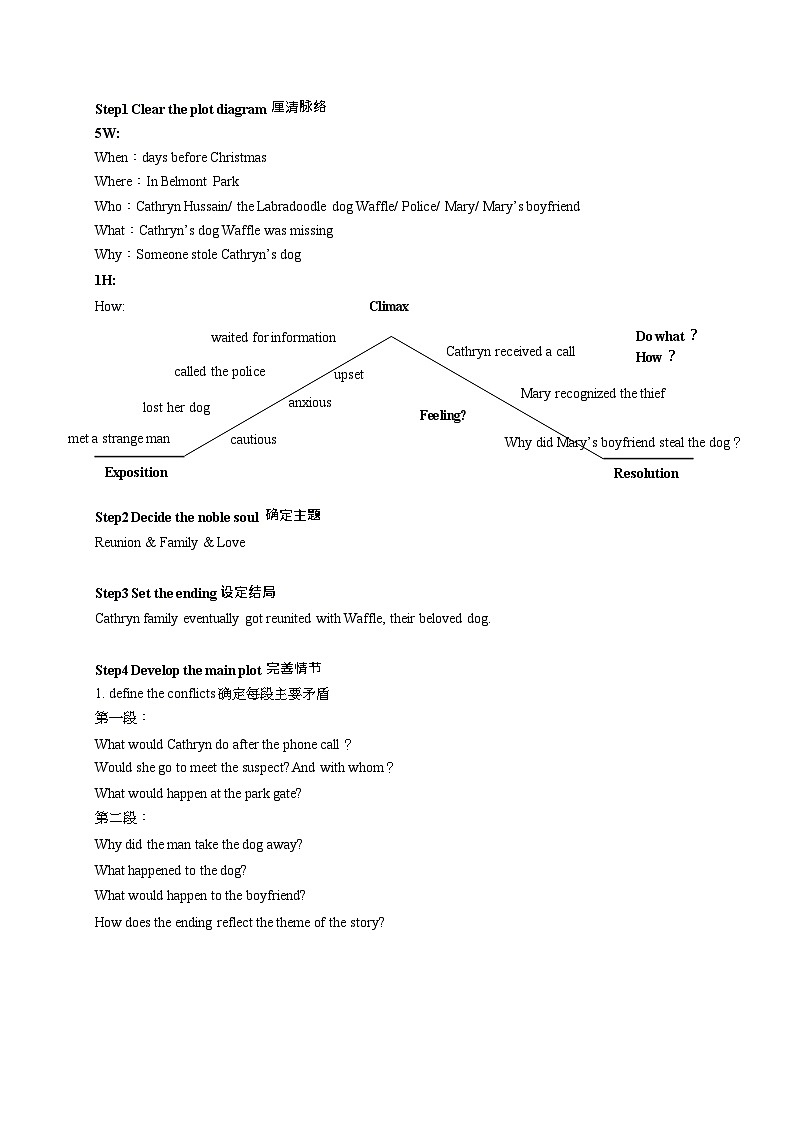 新高考读后续写：专题11 精讲精练（适用新高考卷，学生版+教师版）02