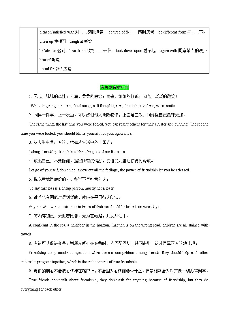 课件2.14 热点话题表达微技能4(友情可贵+动作描写策略)(含PPT)-2024年新高考英语读后续写提分技能(01)第2页