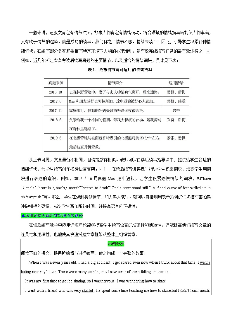 专题2.04 利用词块为续写增色-2024年新高考英语读后续写提分技能第2页