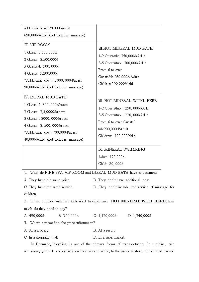 四川省南充高级中学2023-2024学年高二下学期3月月考英语试卷(含答案)02