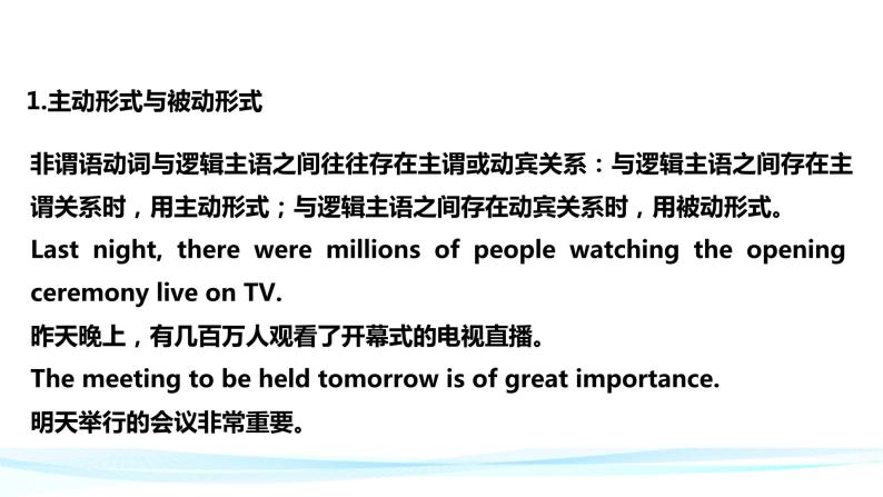 【期中复习】2023-2024学年（人教版2019）高二英语下册专题训练 专题04非谓语动词（考点串讲）课件+讲义.zip06