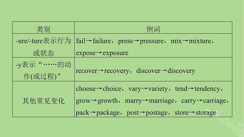 2025版高考英语一轮总复习语法专题突破专题4第1讲名词课件07