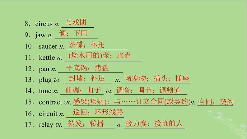 2025版高考英语一轮总复习选择性必修第四册Unit4Sharing课件07