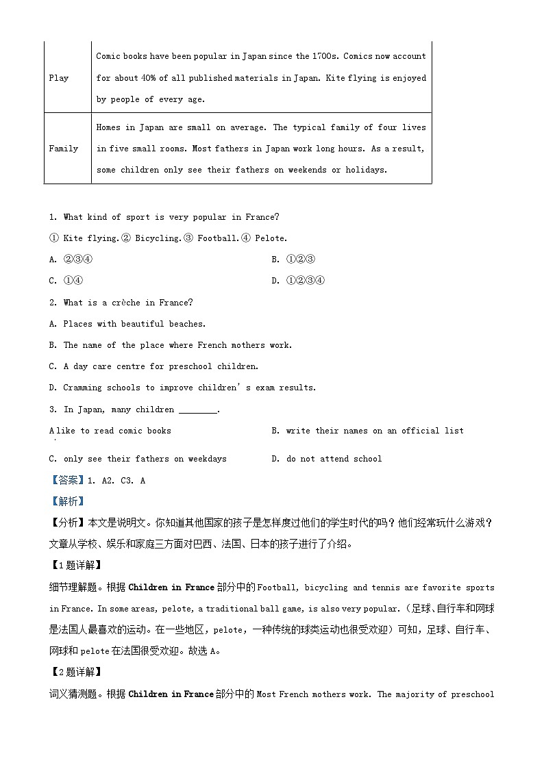 新疆和田地区皮山县2023_2024学年高一英语上学期期中试题含解析02