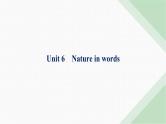 外研版高考英语一轮复习选择性必修第三册 Unit6 Nature in words课件